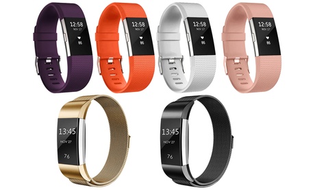 Cinturini di ricambio per Aquarius Fitbit Charge 2 Classic o Milanese