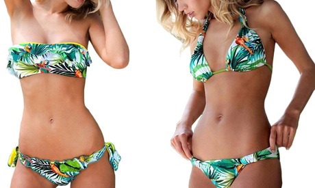 Sélection bikinis imprimé tropical