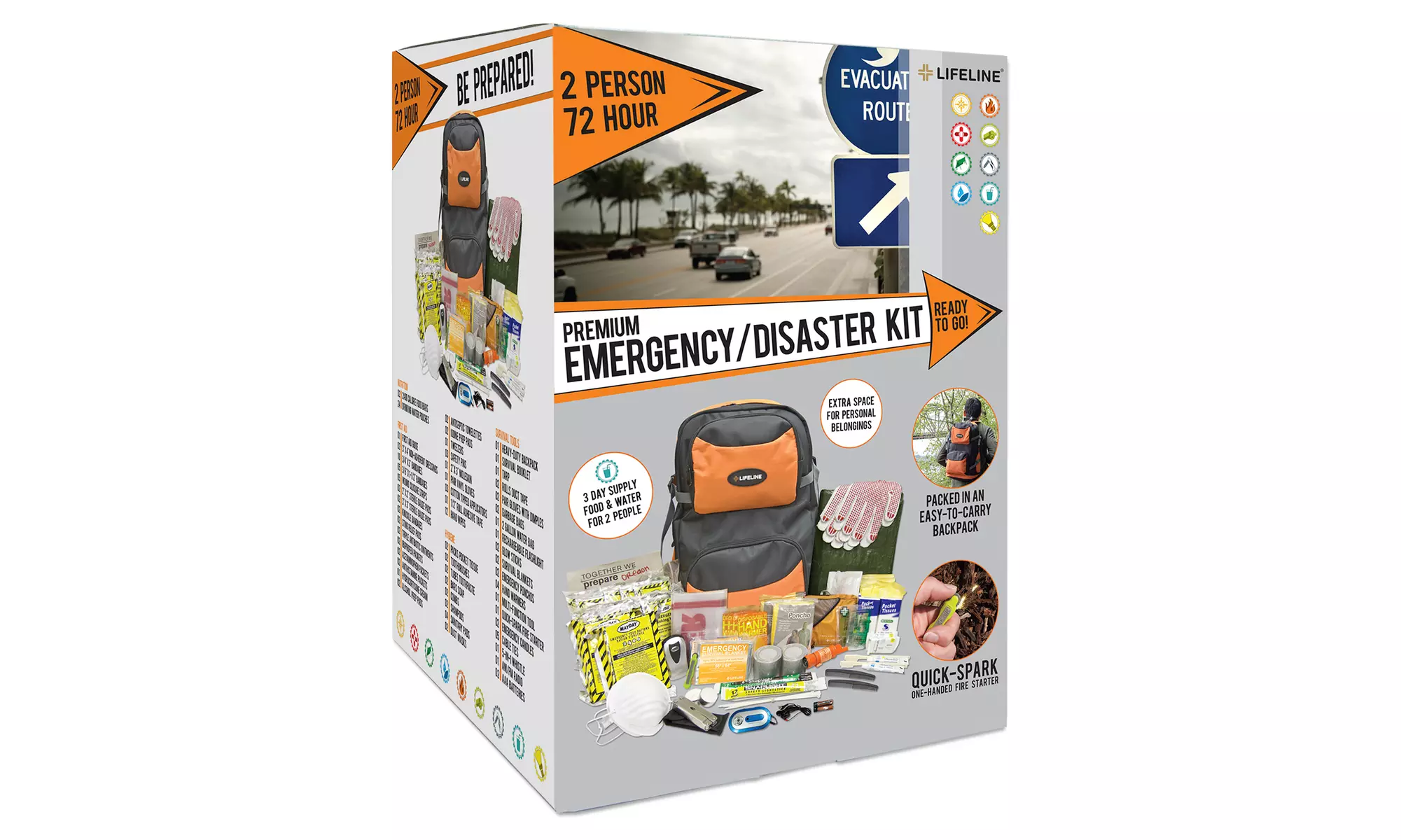 Lifeline Disaster Relief Kits (One- or Two-Person) - Second Medium