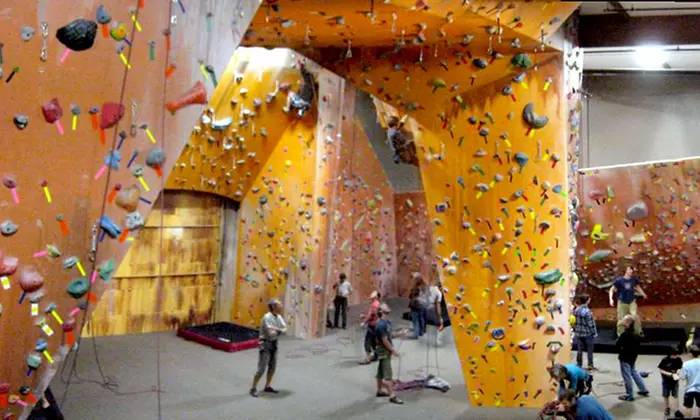 Three-Month Summer Family Membership, or Climbing Day Pass with Belay Class at Rocknasium (Half Off) - Second Medium