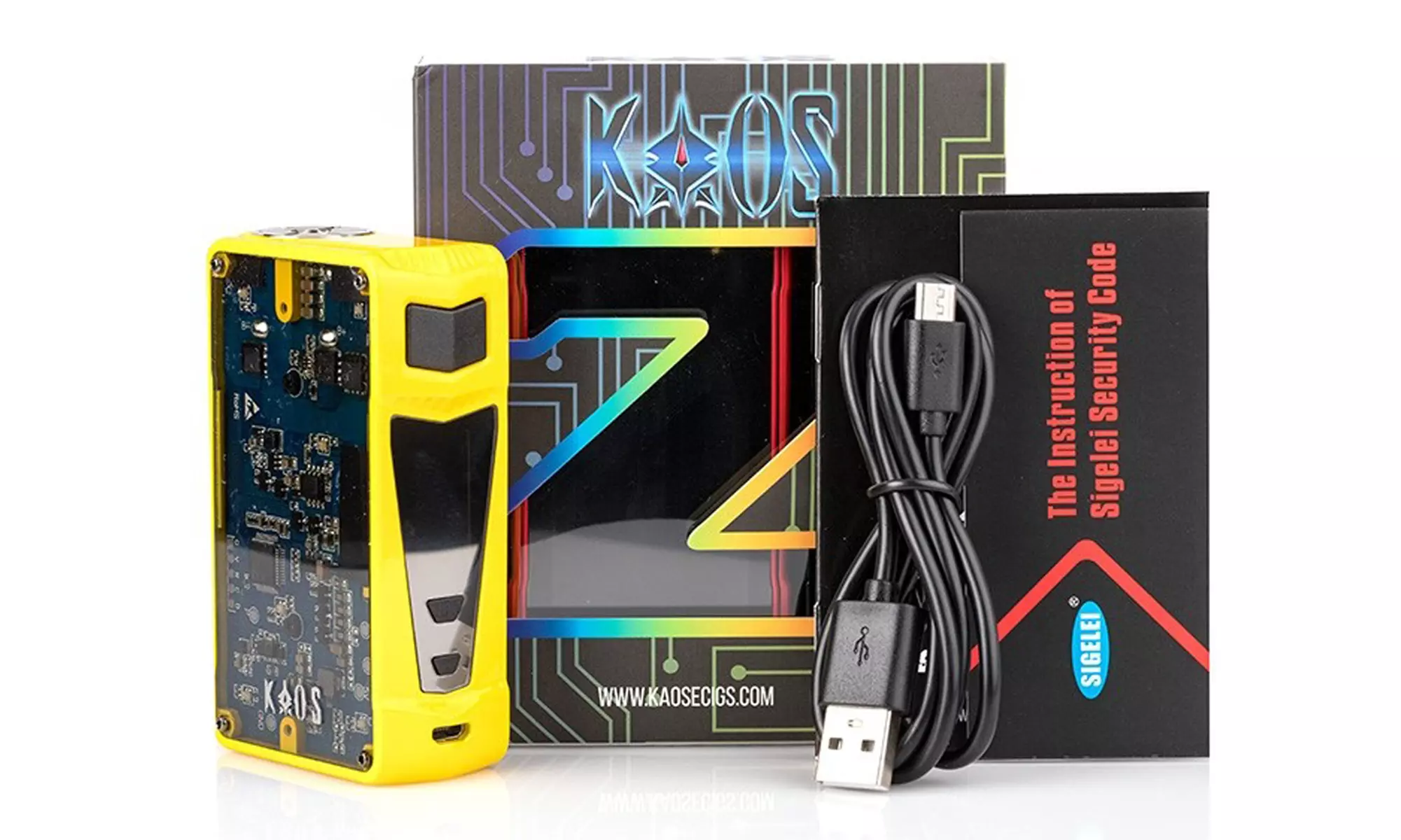 Sigelei Z 200W Temperature Control Box Mod from KaosEcigs - Second Medium