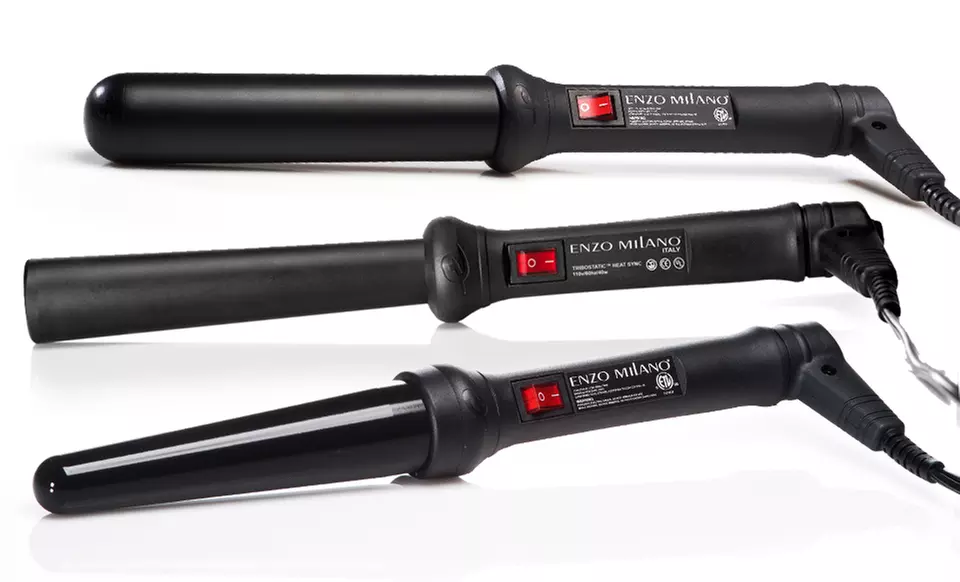 Enzo Milano Curling Wand. Multiple Sizes Available. - Primary Image