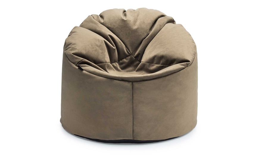 Image 10: Velvet Classic Bean Bag