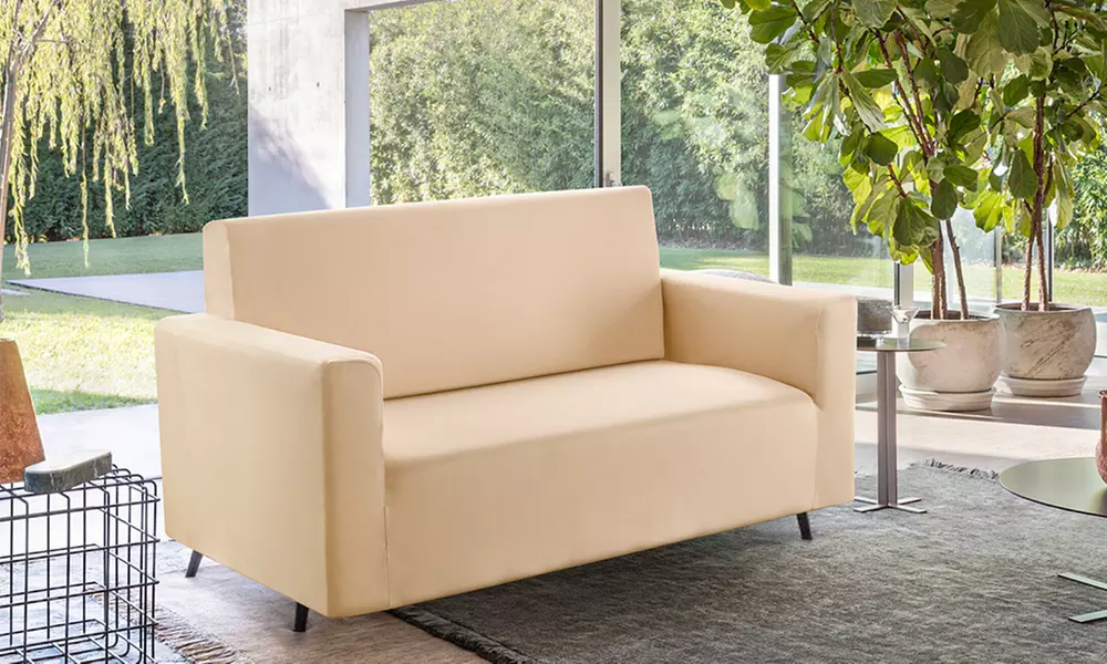 Coppia di copricuscini o copridivano bielastico antimacchia