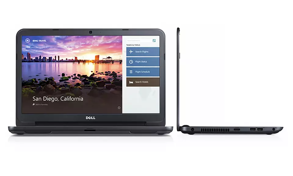 Dell Inspiron 15.6" Windows 8.1 Laptop with Intel Celeron Processor, 4GB RAM, and Panda Anti-Virus Pro 2015 Bundle - Primary Image