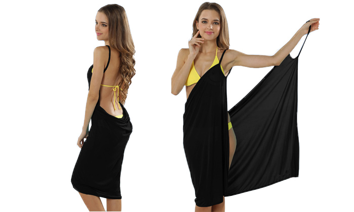 Robe de plage pareo transformable Groupon Shopping