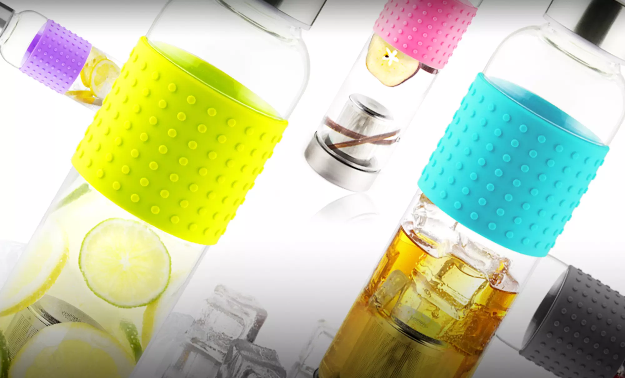 Asobu Ice T 2 Go Infuser Bottles 2-Pack - Primary Image