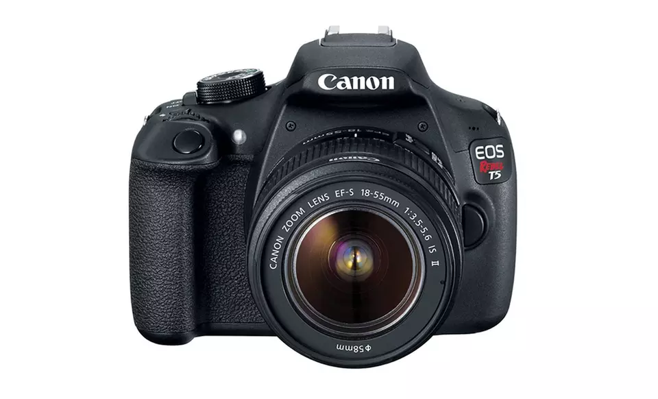 Canon EOS Rebel T5 18MP DSLR Camera Bundles - Second Medium