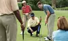18-Hole Round of Golf for Two or Four or 10 Buckets of Range Balls at The Greens at Brock (Up to 53% Off)
