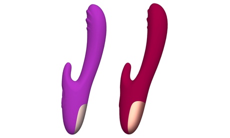 1 o 2 vibratori in silicone disponibili in 2 colori