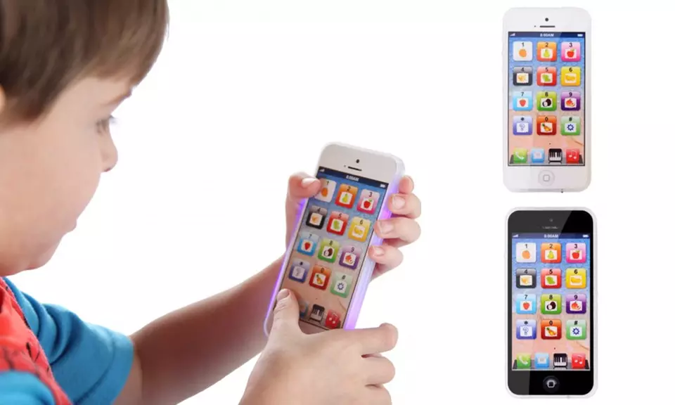 Children's Musical LED Toy iPhone for Learning and Games - Primary Image