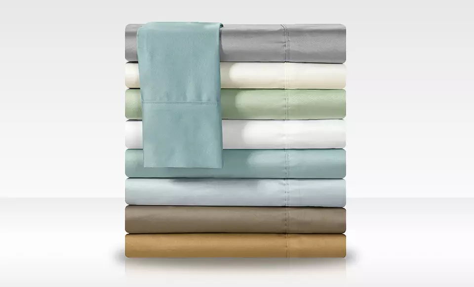 Chic Home 500TC Egyptian Cotton Queen or King 4-Piece Sheet Set. Multiple Colors Available. Free Returns. - Primary Image