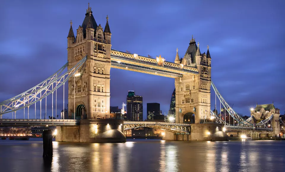 Eight-Day London and Paris Vacation with Airfare, Accommodations, and Sightseeing Bus Tickets from Go-today - Primary Image