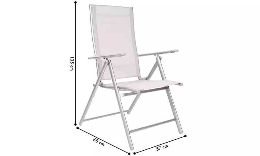 Image 4: Lot de 2 chaises de jardin