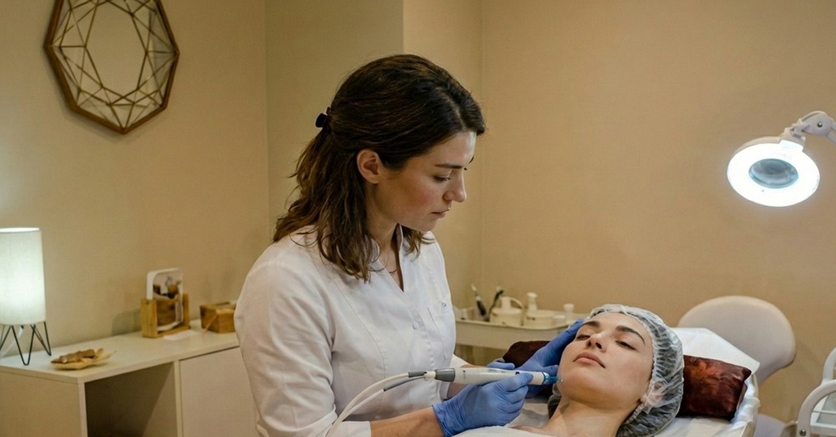 Sesión de higiene facial o radiofrecuencia en Barcelona