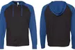 Men's Lightweight Slim-Fit Jersey Raglan Hooded Full-Zip Hoodie (S-2XL) - Second Medium