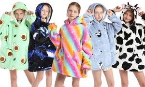 Kids' Oversized Blanket Hoodie