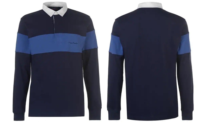 Image 2: Pierre Cardin Rugby Polo Shirt