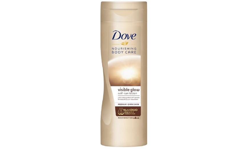 Image 3: Six-Pack Dove Self Tan Lotions