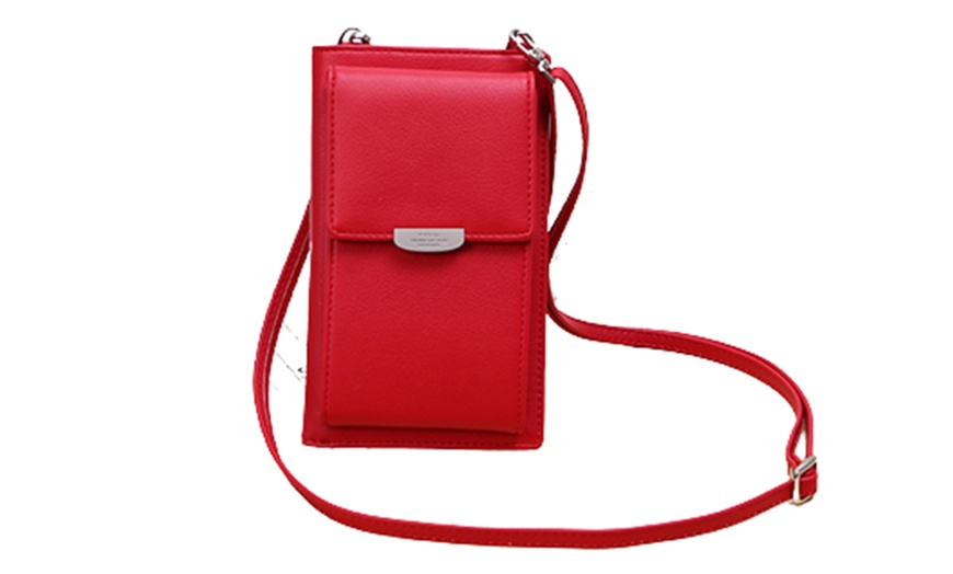 Image 7: Multifunctional Crossbody Phone Wallet Shoulder Bag