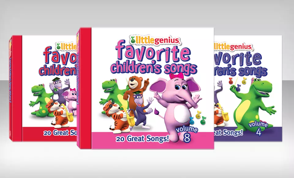 $24.99 for a Baby Genius Little Genius Favorite Children’s Songs 10-CD Set ($100 List Price). Free Shipping and Returns. - Second Medium