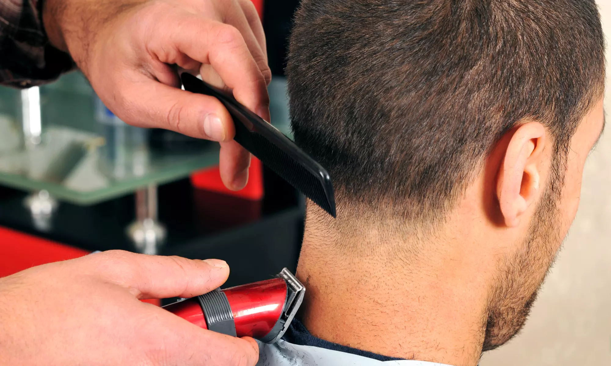 One or Three Men's Ultimate Cut and Pro Shave Experiences at Status Barber Shop (50%  Off) - Primary Image