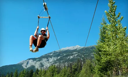 C$57 for a Zipline Tour from Awesome All Season Adventures (C$114 Value) - Primary Image