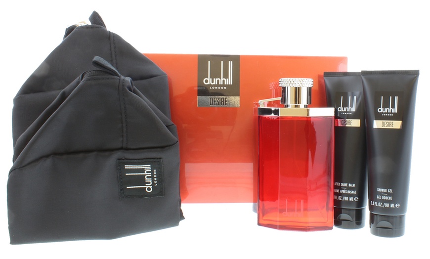 Image 1: One or Two Dunhill Red Desire EDT Gift Sets