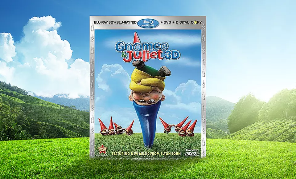 Gnomeo & Juliet (3-Disc Combo: Blu-ray 3D, Blu-ray, and DVD Copies) - Primary Image