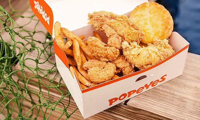 12-Piece Family Meal with Biscuits and Sides or Two Groupons, Each Good for $10 at Popeyes Louisiana Kitchen - Primary Image