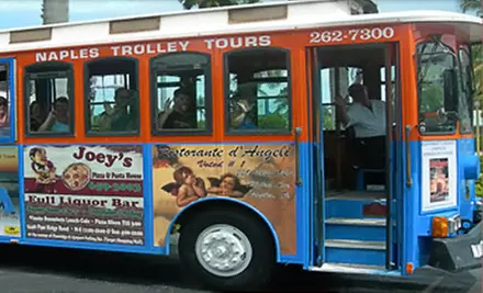 $12 for Two-Hour Hop-On, Hop-Off Trolley Tour from Naples Trolley Tours ($25 Value) - Primary Image