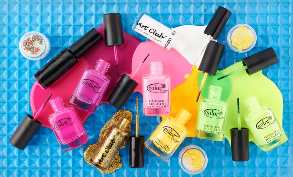 $14.99 for a Color Club Fruit Nail Kit in Lemon Drop, Mandarin Fizz, or Purple Crush ($30 List Price) - Primary Image