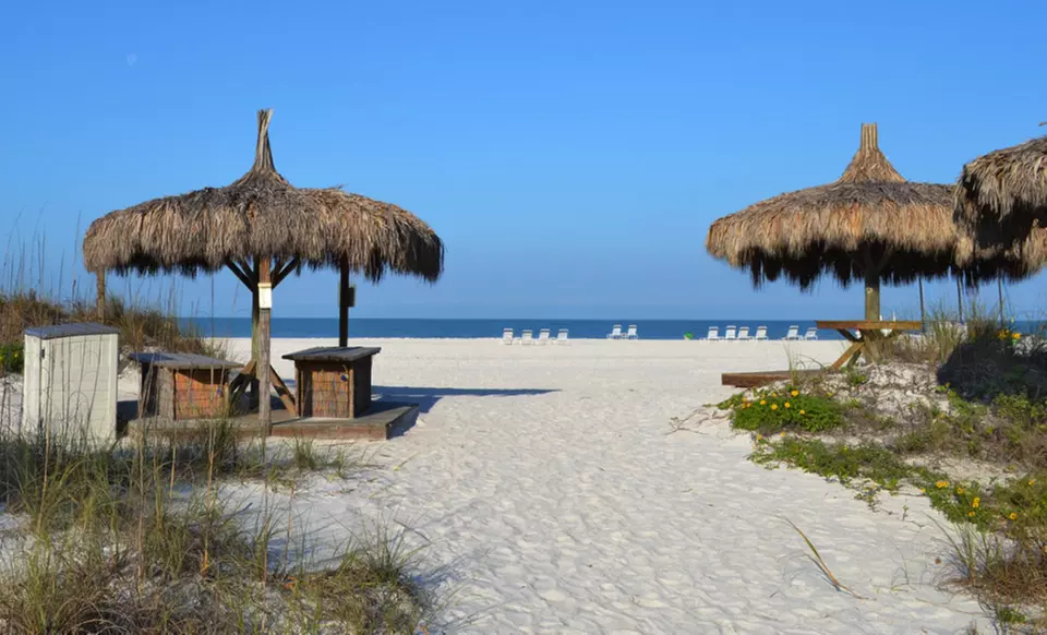 Stay at Silver Surf Gulf Beach Resort in Bradenton Beach, FL. Dates into August. - Primary Image