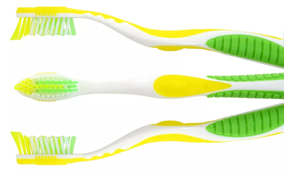 12-Pack of Handy Solutions Oral Care Soft Toothbrushes - Second Medium