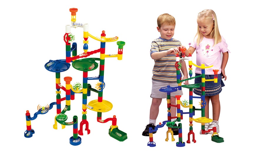 Image 2: 100-Piece Marbulous Marble Run