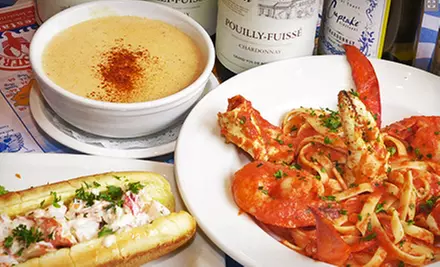 Seafood and Steak at The Lobster Trap Restaurant (Half Off). Two Options Available. - Primary Image