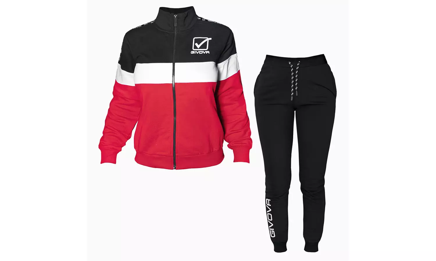 Tuta donna Givova cotone felpato