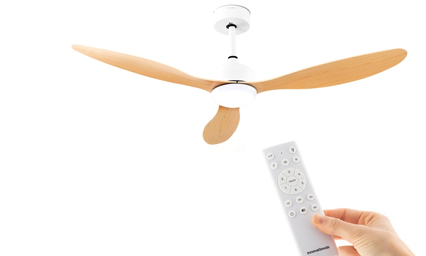 Image 13: Ventilatore a soffitto LED con telecomando InnovaGoods