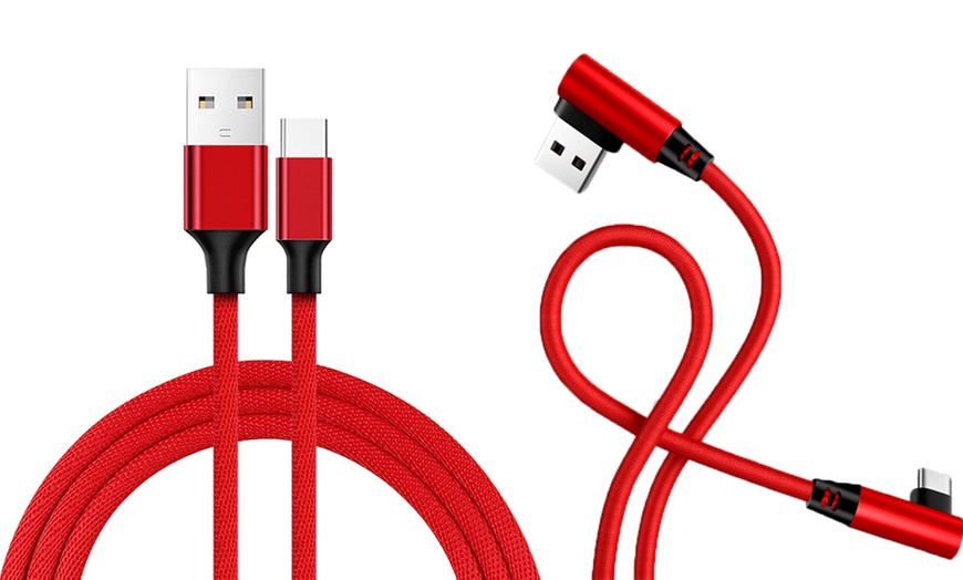 Image 13: USB Charge Cable for Type-C, Android or Apple Devices