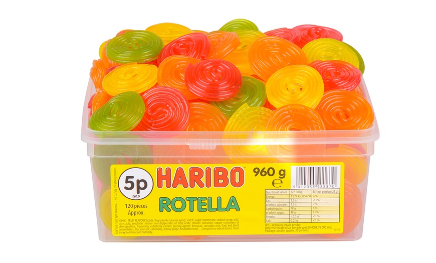 Image 3: Haribo Vegetarian Sweet Tub