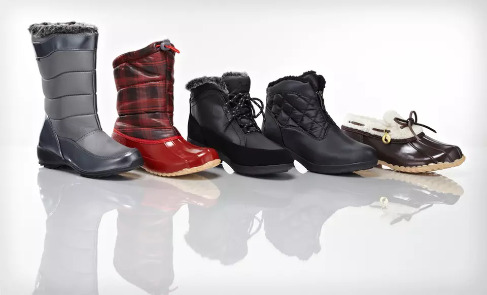 $14.99 for One Pair of Sporto Women's Winter Boots (Up to $90 List Price). 9 Styles Available. - Primary Image