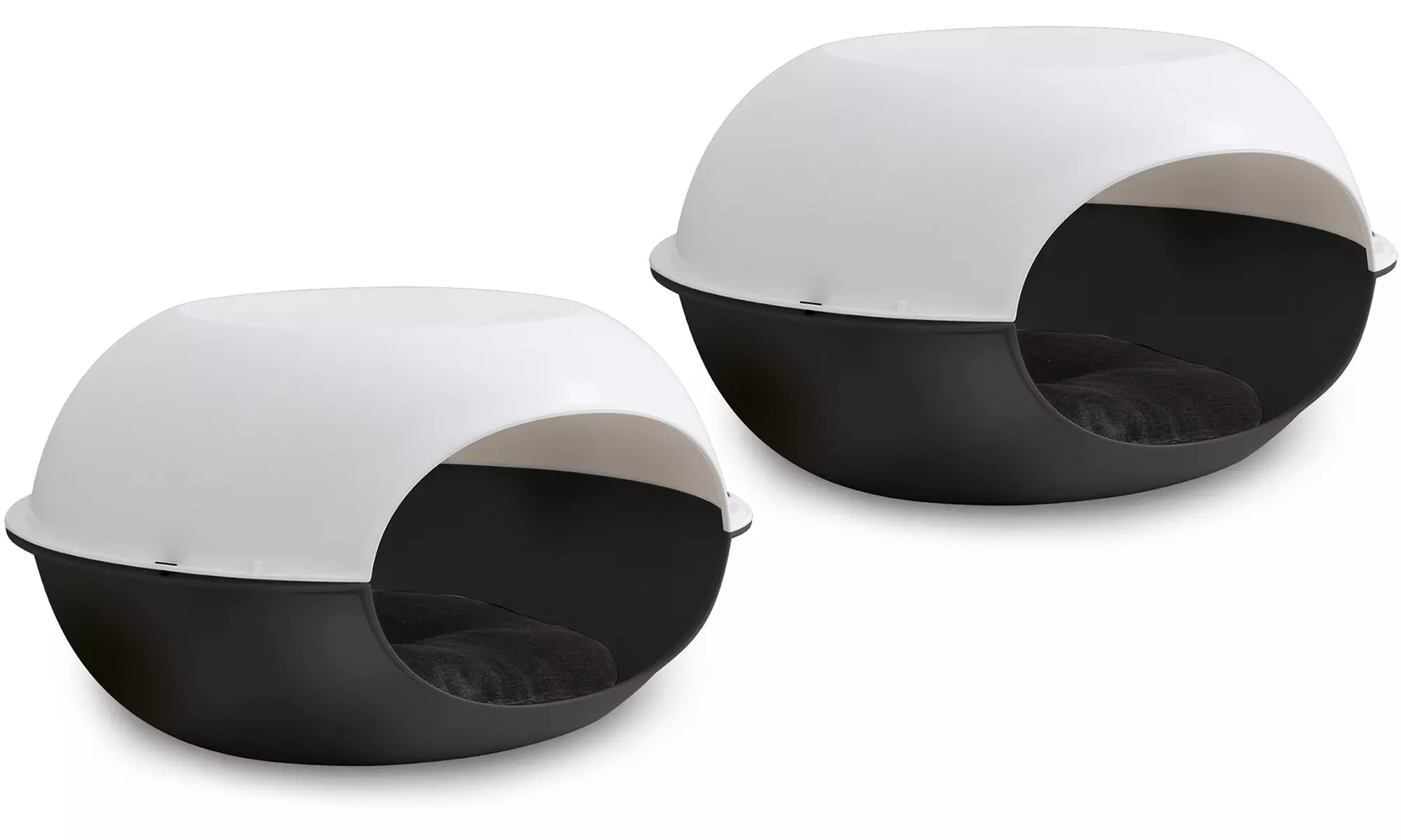 1 ou 2 Niches ergonomiques design pour chat, fabriqué en Italie - Image 6