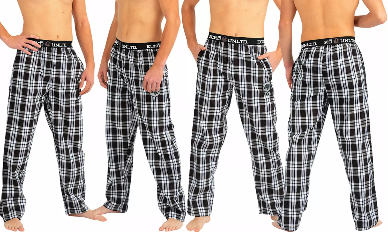 Ecko Unltd. Men's Woven Lightweight Cotton Pajama Pants - Second Medium