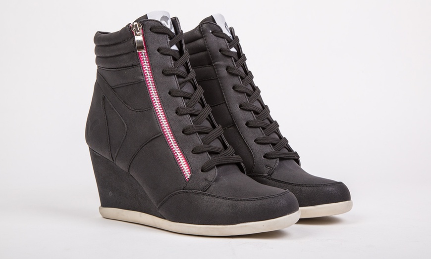 Image 2: Ladies' Voi Wedge Trainers