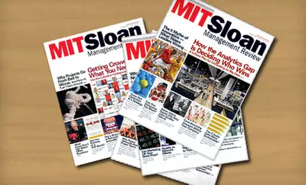 $39 for a One-Year Standard Subscription to “MIT Sloan Management Review” Magazine and Website ($69 Value) - Primary Image