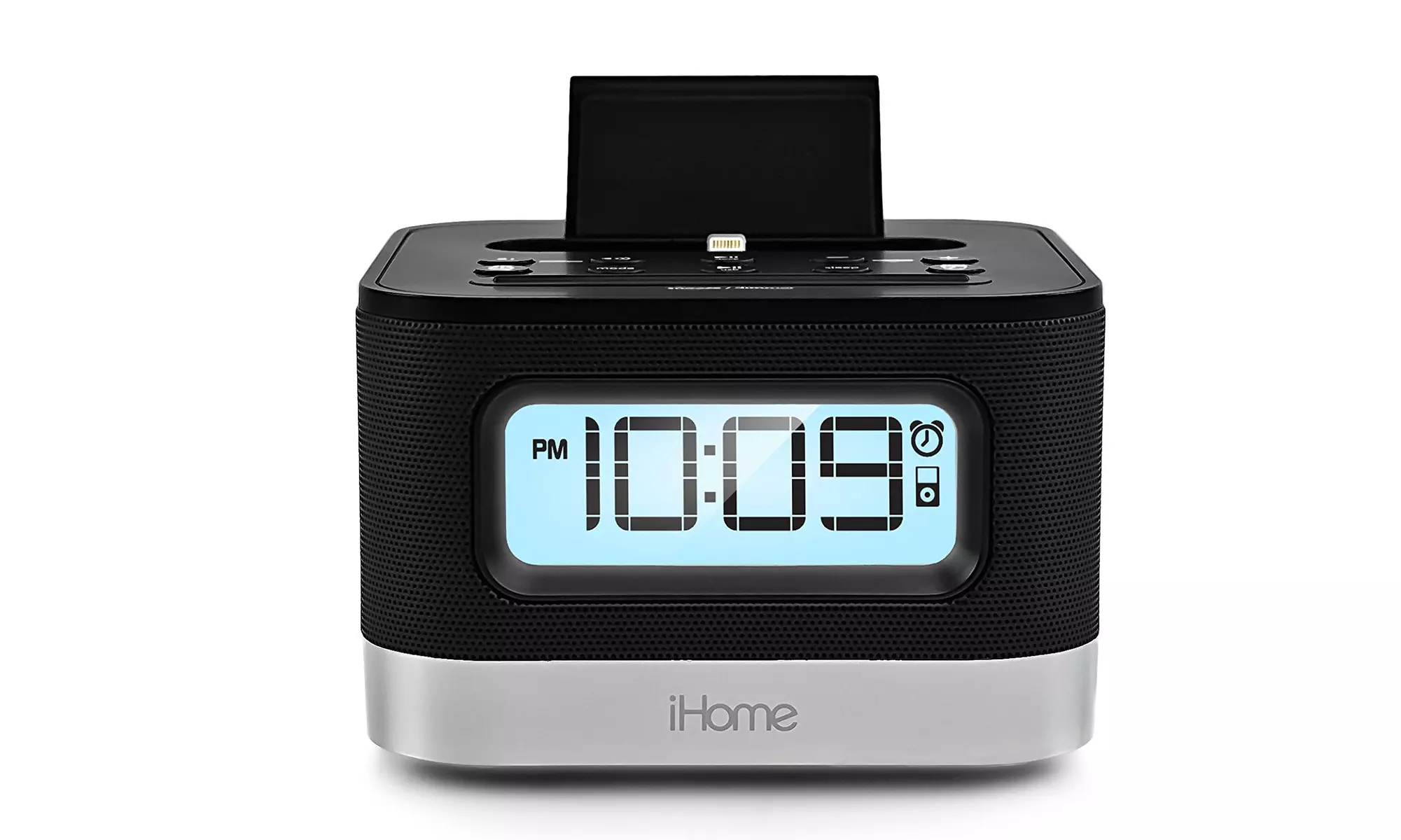 iHome Clock Radio with Lightning iPhone Dock (Refurbished) - Second Medium