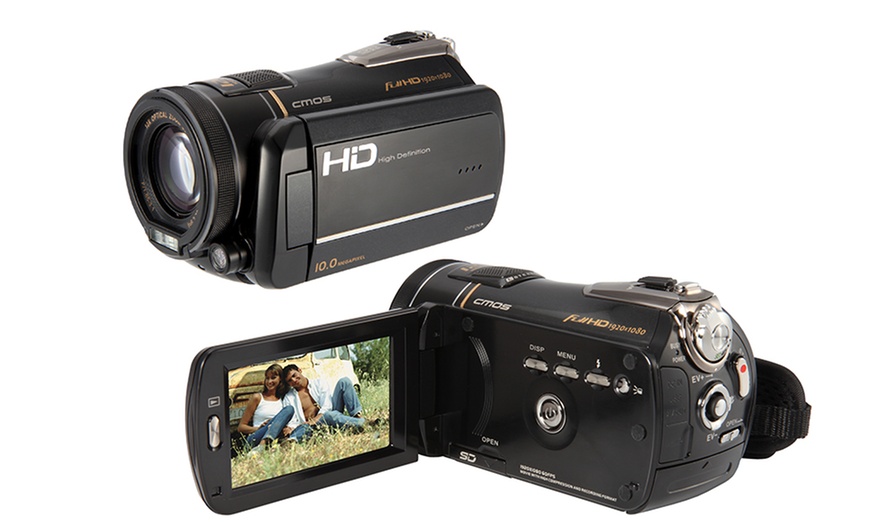 Image 2: OTEK Full HD 1080p Camcorder