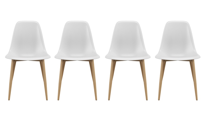 Image 11: Chaises scandinaves "Lily" Doosense