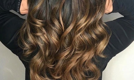 Haircut, Condition & Blowdry + Half Highlights - Beauty Carly