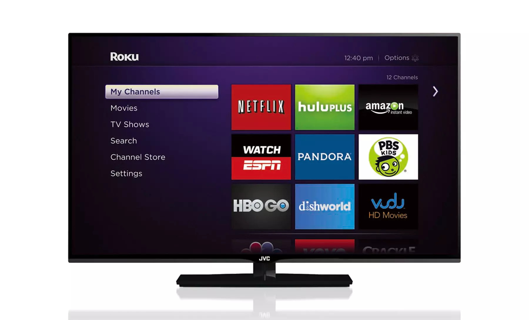 JVC 42" LED 1080p Full-HD HDTV with Roku Ready Streaming Stick - Primary Image